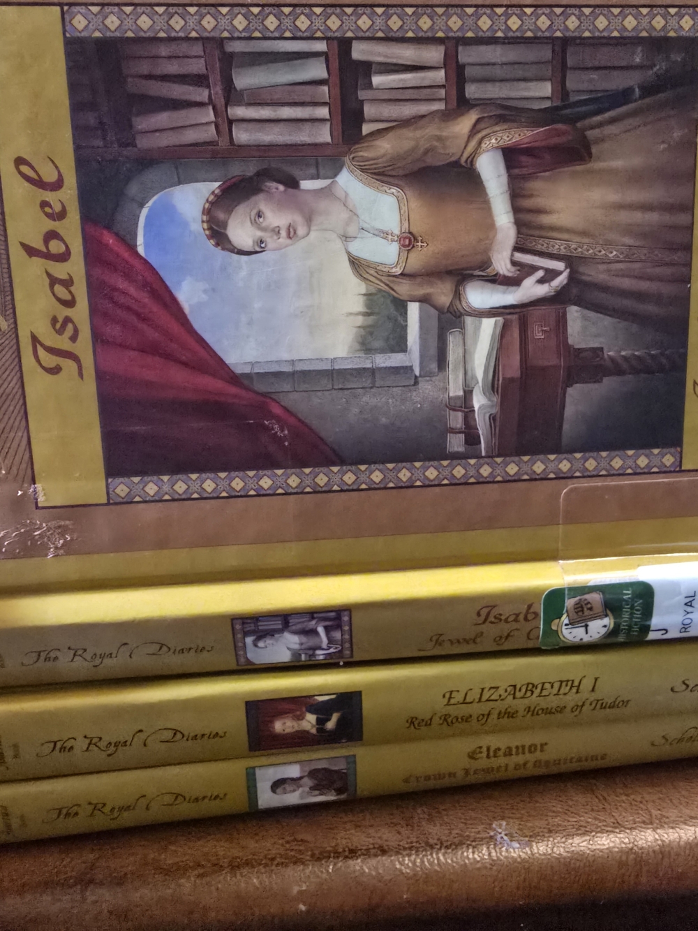 The Royal Diaries Hardcover Lot of 3 – Isabel, Elizabeth I, Eleanor – Scholastic